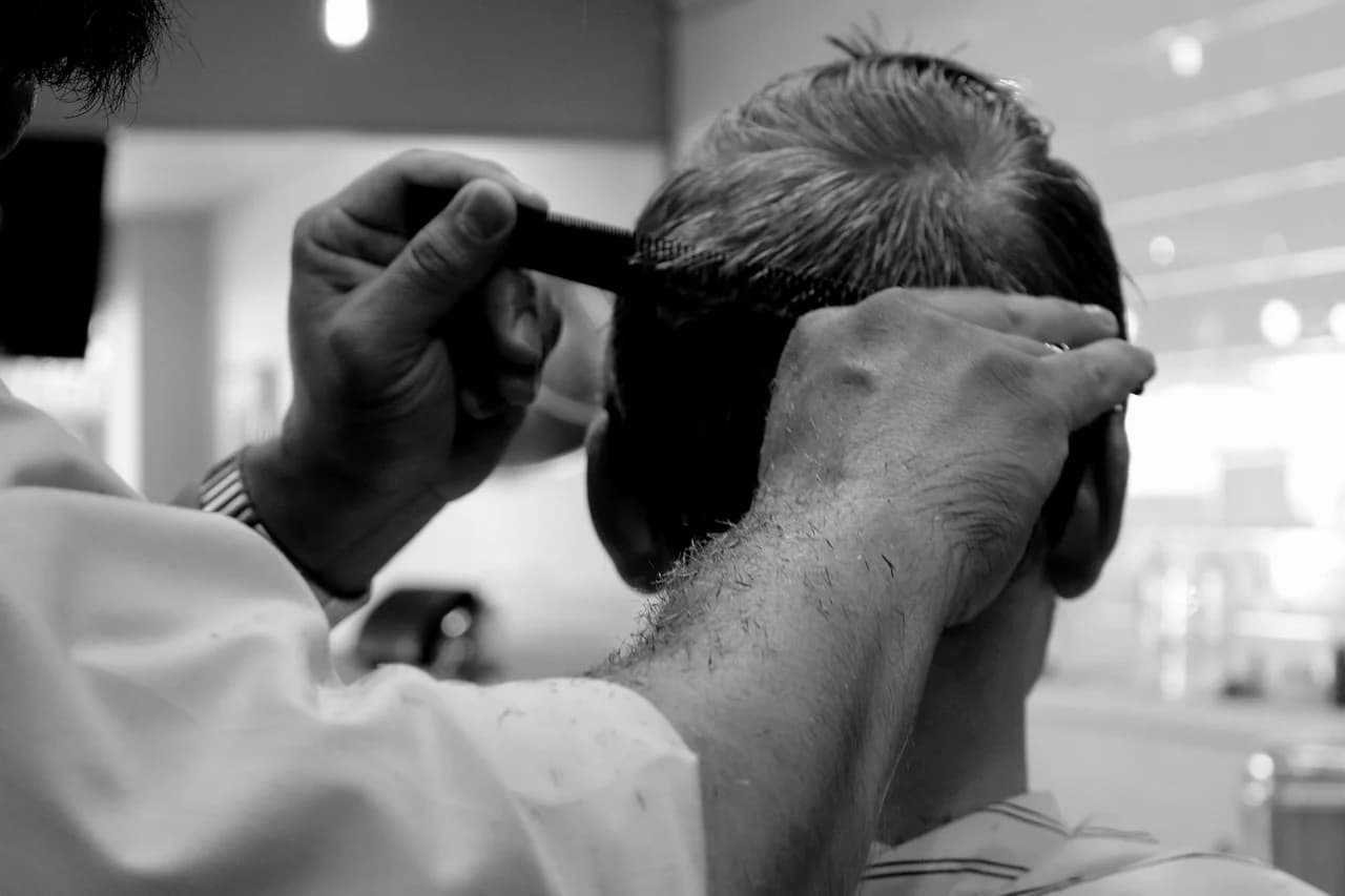 Barber detail work